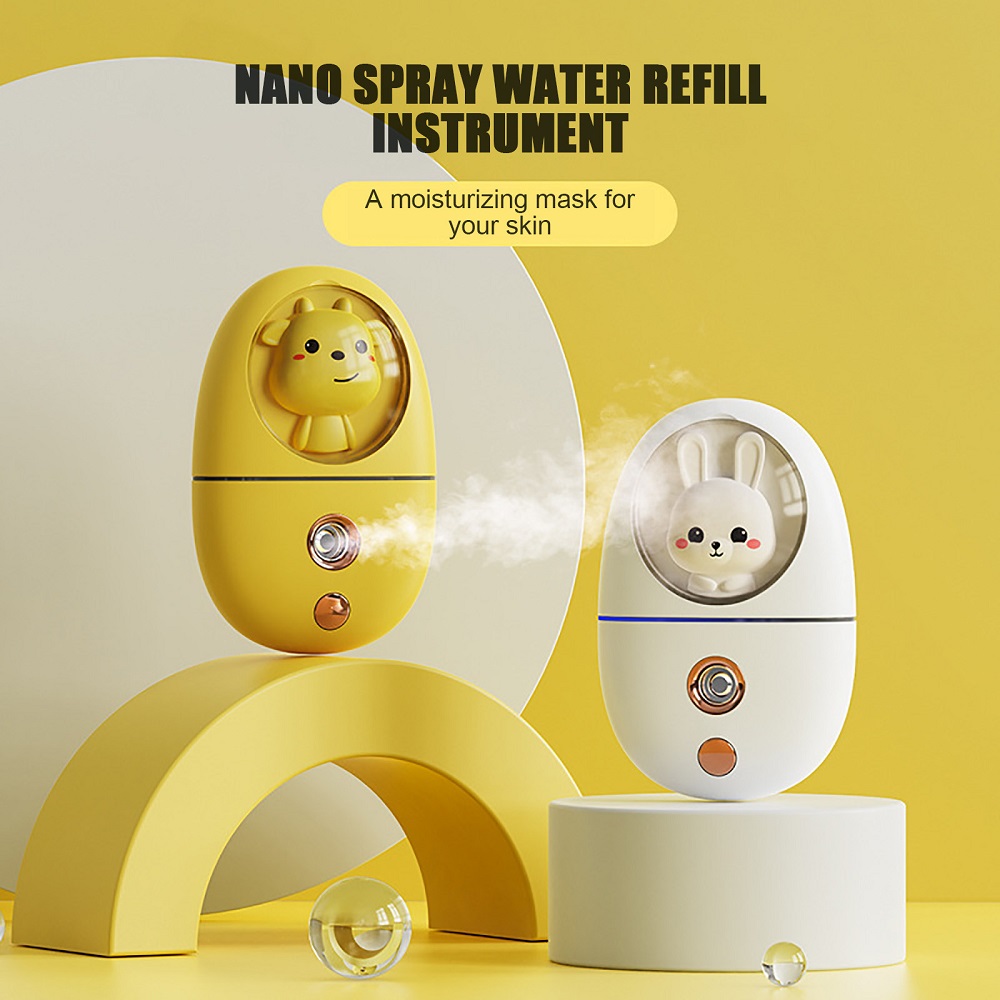 Face Steamer - مرطب وجه كرتوني صغير بسعة 35