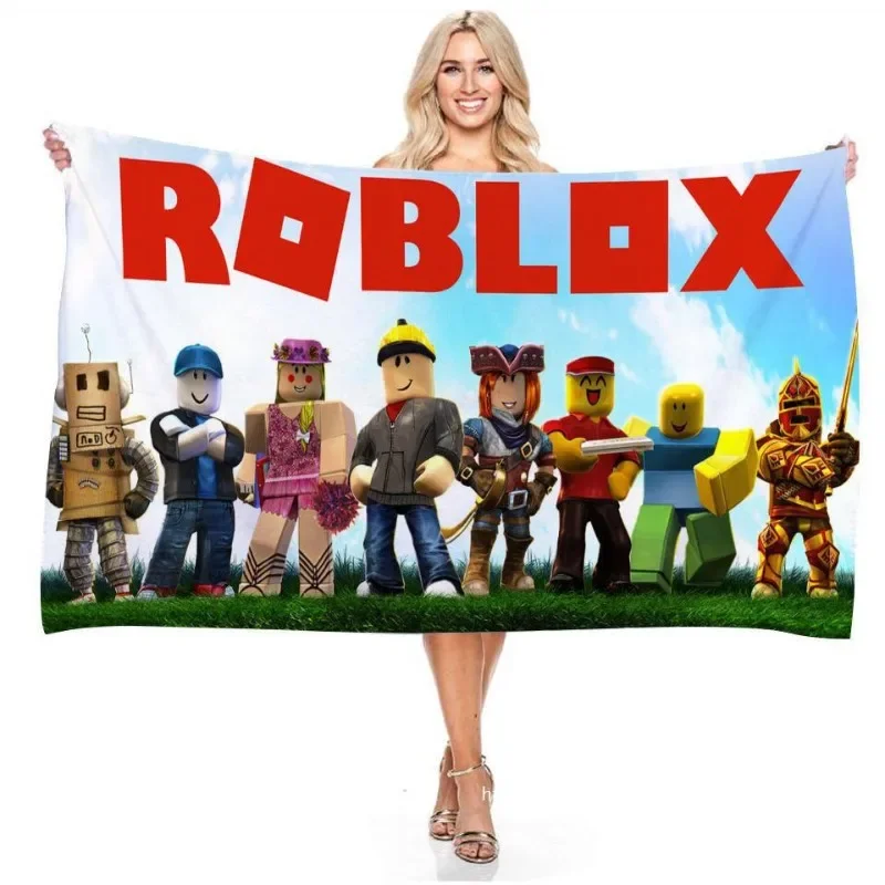 Spa Towel - مناشف مطبوعة من سلسلة Robloxs الأكثر
