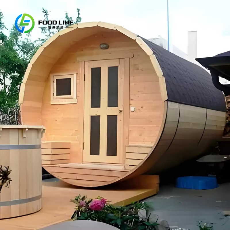 طقم ساونا خشبي فاخر مخصص لـ 5  - مراجعة Spa Wellness Gym وسعره