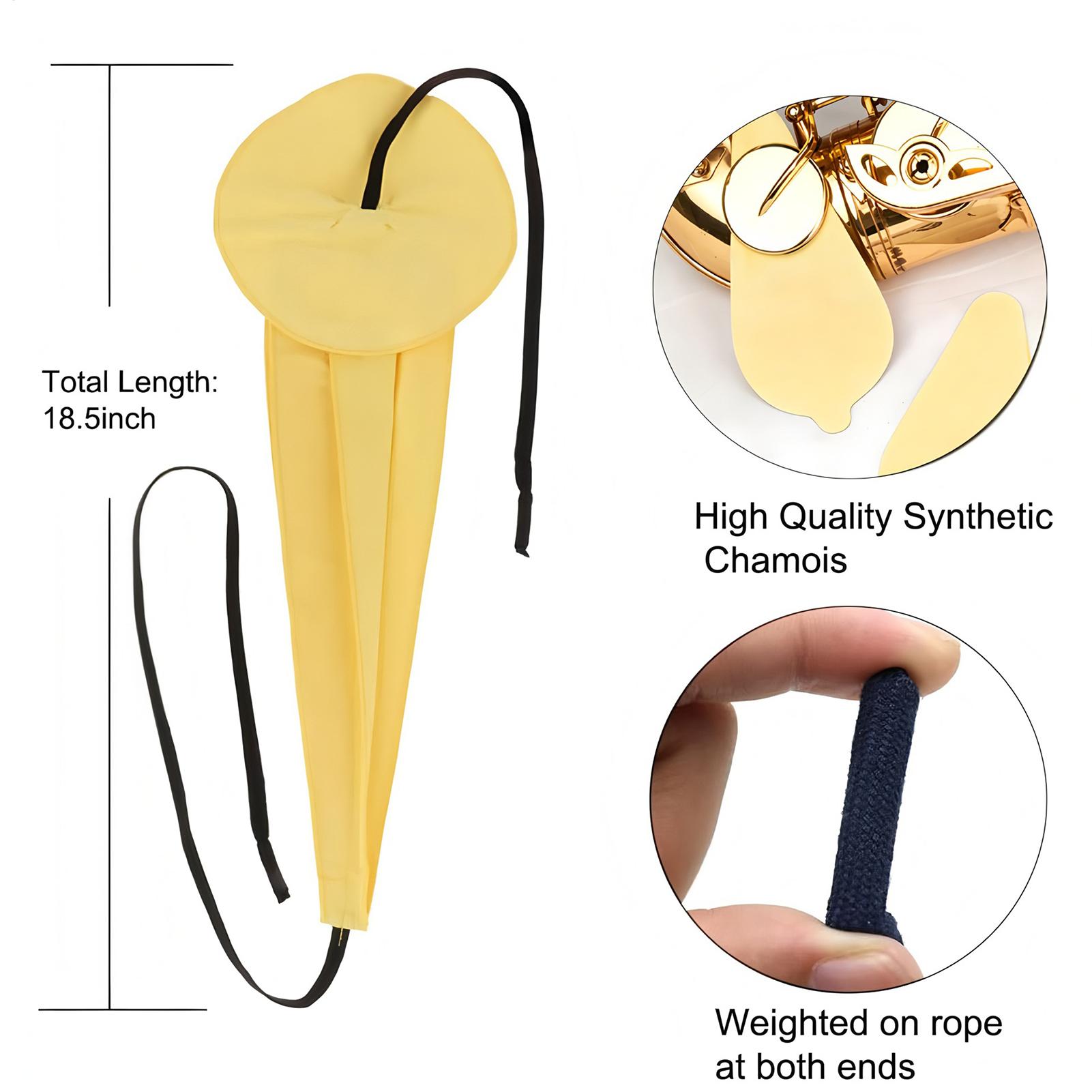 مجموعة تنظيف الساكسفون، قطعة ق - مراجعة Body Brush وسعره