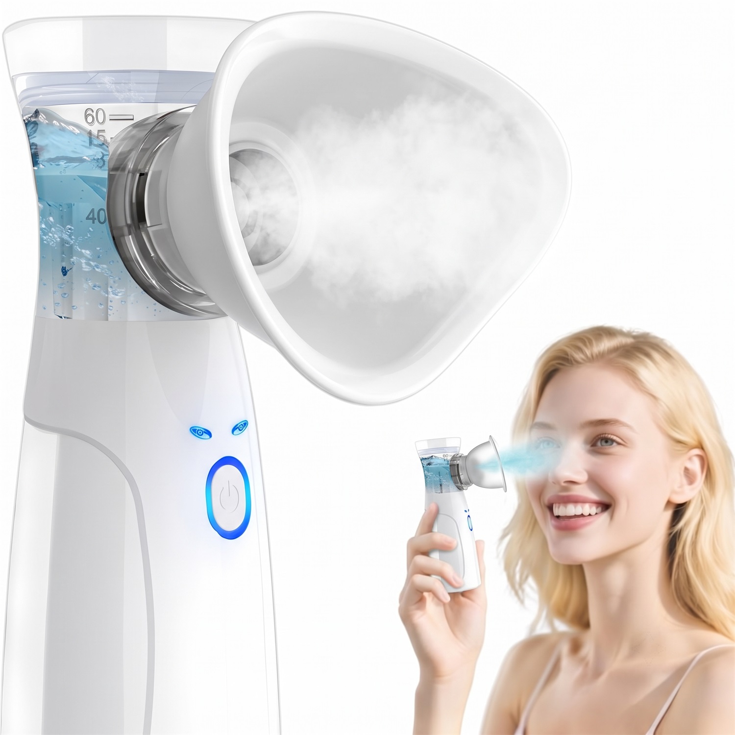 جهاز ترطيب الوجه المحمول بالبخ - مراجعة Face Steamer وسعره